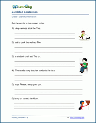 Article rewriter & paraphrasing tool for seo pros. Grade 1 Jumbled Sentences Worksheet K5 Learning