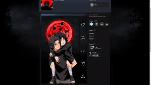 You can order same artwork for your steam showcase with any text, background etc. Steam Artwork Design Itachi X Sasuke Animated By Svmurai On Deviantart