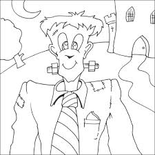 Make a fun coloring book out of family photos wi. Halloween Colouring Pages For Kids Free Printables