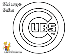 These baseball coloring pictures are real baseball of the major league! Pin By Cheri Boyer On Baseball Coloring Pages Baseball Coloring Pages Cubs Colors Sports Coloring Pages