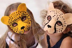 4.7 out of 5 stars 214 Party Favors Felt Mask Cat Halloween Costume Animal Face Mask Kids Cheetah Mask Cheetah Costume Kids Face Mask Pretend Play Leopard Dress Up Handmade Products Pretend Play
