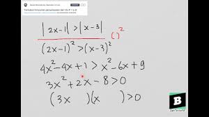 Seperti yang sudah disebutkan di atas, nilai mutlak x, yang dinotasikan dengan |x. 3x 5 7 Tentukan Himpunan Penyelesaian Persamaan Nilai Mutlak By Brainly Indonesia
