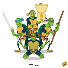 Four teenage mutant ninja turtles emerge from the shadows to protect new york city from a gang of criminal ninjas. Teenage Mbappe Ninja Turtles Tmnt Heroes In A Halfshell Facebook