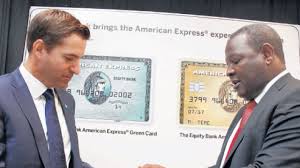 Through our website you can view your points balance, see special offers, and reward yourself. Equity Bank And American Express Launch American Express Cards In Kenya
