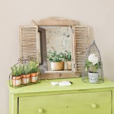 Miroir Fenetre Style Champetre H 52 Cm Maisons Du Monde Miroir Fenetre Fenetre En Bois Miroir