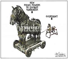 Sometimes, he even talks to his pet hamster, elephant. Cartoon Reprint Of Bill C 51 Anti Terrorism Bill