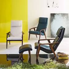 The lounge chair & ottoman is constructed to last lifetimes. Contour Mid Century Chair