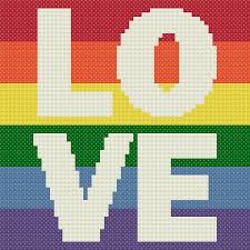 4.4 out of 5 stars. Love Is Love Free Cross Stitch Pattern Celebrating Marriage Equality