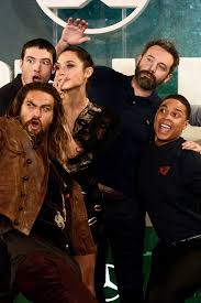 The Justice League Cast Looks Like 1 Big Happy Family Hanging Out In London Justice League Cast Justice League Jason Todd Batman