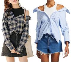 Sơ Mi Phối Áo Thun Nữ Qua 5 Cách - AAA JEANS - Quần Jean Nữ Đẹp