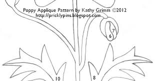 I Have Designed This Poppy Applique Pattern For Those Of You Who Would Like To Create A Quilt Similar To The One Located Applique Pattern Poppies Poppy Pattern