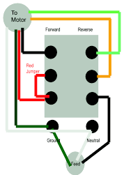 Outline the single phase ac motor wiring diagram you've laid out. Ac Gearmotor Wiring Help Diy Home Improvement Forum
