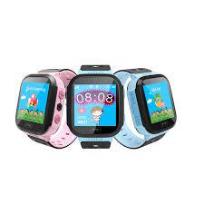 Kids Safety Gps Tracker Smart Watch 2 Colours Object