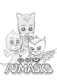 Gecko from pj masks coloring page. Pj Masks Coloring Pages Coloring Home