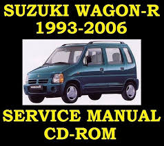 Suzuki Wagonr Wagon R Service Workshop Repair Manual Wiring Sr410 Sr412 93 To 06 Wagon R Suzuki Wagon R Repair Manuals
