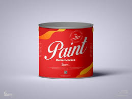 Download Free Paint Bucket Mockup Psd Freemockup