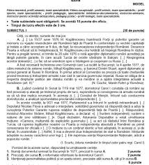 Check spelling or type a new query. Subiecte Bacalaureat 2016 Subiecte La Proba De Istorie Observatornews Ro