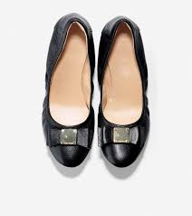 Women S Tali Bow Ballet Flat In Black Cole Haan