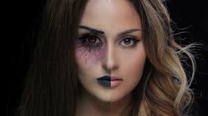 Tutoriel maquillage artistique facile mardi gras ou halloween : 5 Idees De Maquillage Pour Faire Peur Le Jour D Halloween Tuto