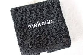 Makeup removal black cotton wash cloths purple script makeup embroidery set of 3. Makeup Washcloth Pretty Prudent