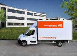 When you order the delivery service from your ikea store, see below. Gebruder Weiss Home Delivery Services