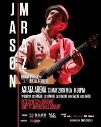 13 oct 2019, 8:30pm arena of stars. Jason Mraz Is Returning To Kl