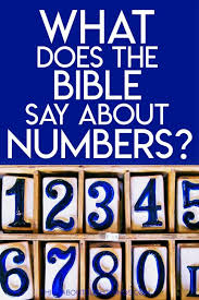 Number 1 is the lucky number for alphabets a, . Insight Into The Biblical Meaning Of Numbers Think About Such Things