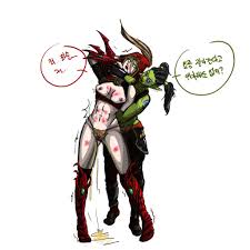 Rule34 - If it exists, there is porn of it  blood elf, garona halforcen,  orc (warcraft), valeera sanguinar  7655070