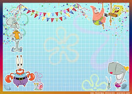 Simply select a template and edit freely to customize one. Free Printable Spongebob Squarepants Birthday Invitation Templates Free Printable Birthday Invitation Templates Bagvania