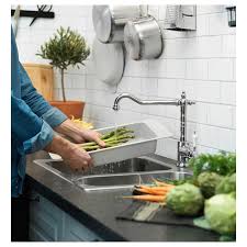The headliner is 2.5 litres (100 cups) of instant boiling water. Glittran Kitchen Mixer Tap Chrome Plated Ikea