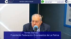 Tomás Barreto en Cope La Palma