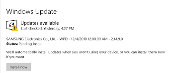 Download the latest samsung usb drivers to connect samsung smartphone and tablets to the windows computer without installing samsung kies. Samsung Update Microsoft Community