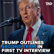 President-elect Donald Trump gave his first network TV interview since the  election with NBC's "Meet the Press" that aired