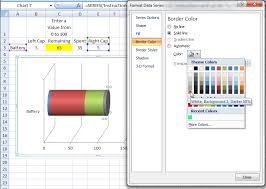 How To Make A Company Goal Chart Or Ipad Battery Chart In