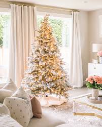 With this mix of modern trends and vintage touches, there's plenty of living room curtain ideas to inspire your own design. Holiday Home Tour Pink Gold Christmas Decorations 2019 Just A Tina Bit