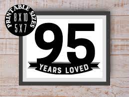 Check spelling or type a new query. Digital Prints 95th Birthday Birthday Party Decorations Etsy Printable Party Decorations Birthday Party Decorations 95 Birthday Decorations