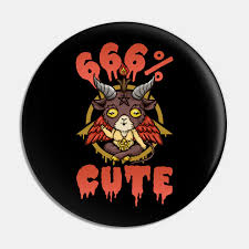 666 Cute Satanic Chibi Anime Goat Head Baphomet Kawaii Cute Anime Pin Teepublic See more ideas about anime, character art, cute art. 666 cute satanic chibi anime goat head baphomet