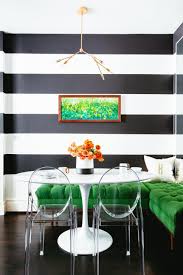 We did not find results for: Bold Black And White Breakfast Nook With Thick Wall Stripes Kelly Green L Shaped Bench And Small Modern Dining Table Hgtv