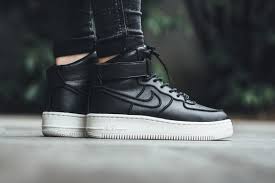 Black Air Force 1s Memes The Nike Air Force 1 Upstep Gets A Black Ivory Makeover Missbish Women S Fashion Fitness Lifestyle Magazine Nike Air Force Nike Nike Air Force Sneaker