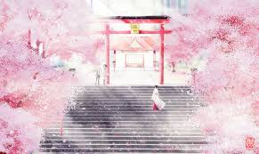 271 898 просмотров 271 тыс. Cherry Blossom Aesthetic Anime Scenery Wallpaper Novocom Top