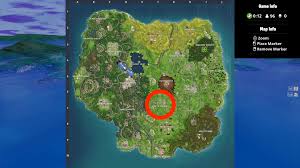 You'll want to head to the north side of salty springs to find this. Fortnite Battle Royale Salty Springs Map Guide Tom S Guide Forum