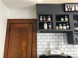 small kitchen. accent wall question.