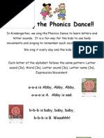 Explain that now there will be music to move around or dance to and that when the . How To Phonics Dance Pdf Pdf