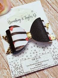 Black And White Striped Ribbon Bow Pin On Topiaria E Feltro