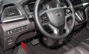 It comes with a wider boy, revised styling, and a lower roofline. Fuse Box Diagram Honda Odyssey 2018 2019