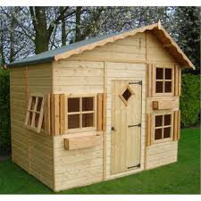 8 X 6 Wooden Playhouse Bargain Shed Store Play Houses Backyard Sheds Kids Wooden Playhouse