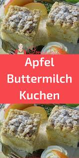 Apfel Buttermilch Kuchen In 2020 Buttermilchkuchen Kuchen Buttermilch