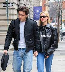 Victoria beckham shares daughter harper, 9, and sons cruz, 16, romeo, 18, and brooklyn 22, with husband david beckham. Nicola Peltz And Brooklyn Beckham Dress Like Victoria And David Did In The 90s British Vogue