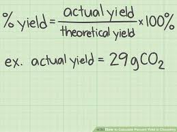 Howto How To Find Percent Yield Without Actual Yield