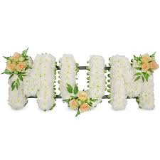 With you here the world was a better place. Peach Accents Mum Tribute Stylish Funeral Flowers By Handy Flowers